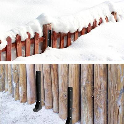雪地地销地桩安全加固花园泥土短款栅栏柱锚地桩泥地销建筑护栏