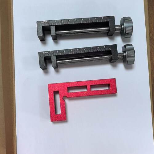 铝合金升级款可调节G字夹+直角木工固定夹具加宽加长夹紧器强力夹