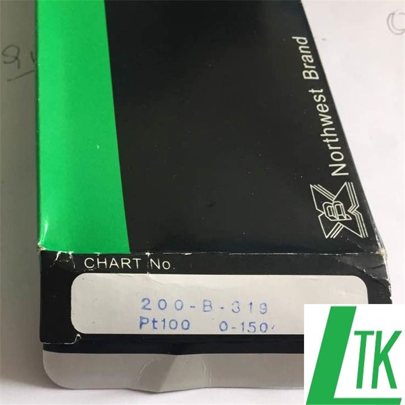 西北牌记录纸200-B-319 温度记录纸0-150 200mm折叠仪表记录纸