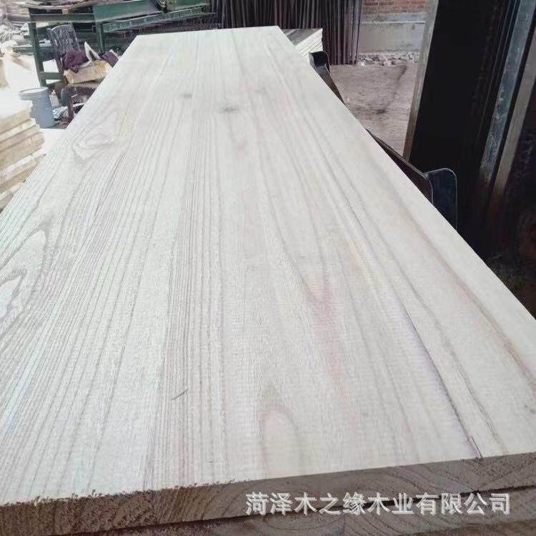 桐原木桐木直板家装建材橱柜衣修柜MN24整张木板实木拼装长条泡桐