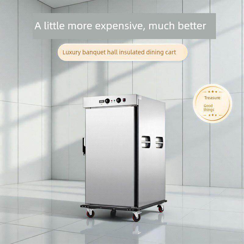 赛皇西厨宴会保温推车甜品餐车商业禁闭中心免费餐厅移动保温柜推