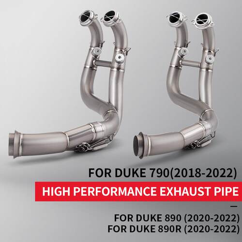适用KTM 790 890 DUKE ADV 春风800NK 800MT改装排气管前段天蝎款