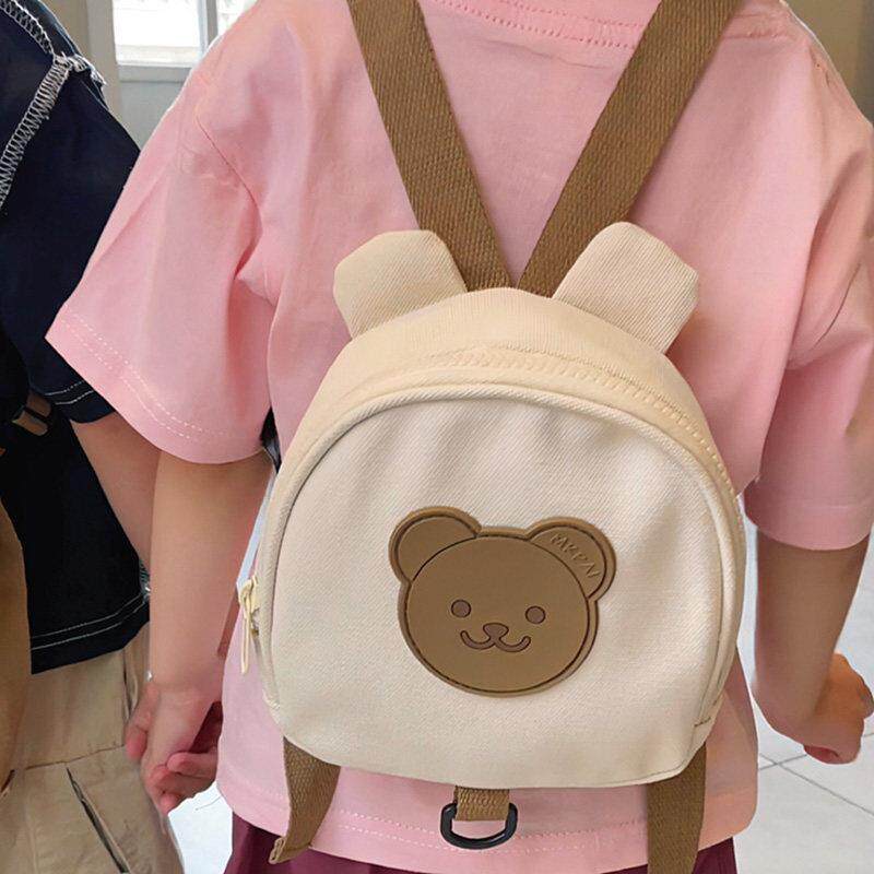 男童轻便耐磨双肩包防走失迷你幼儿园书包儿童可爱卡通小熊双肩包
