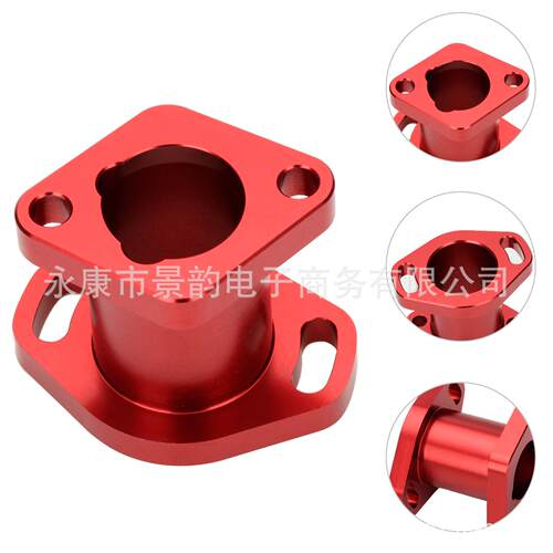 迷你摩托车配件212cc CT200U mb200 cnc改装intake Pip进气管接头