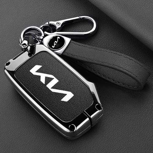 适用起亚k5钥匙套kx5车高档金属壳k3智跑k2全包拓界kxcross奕跑k4