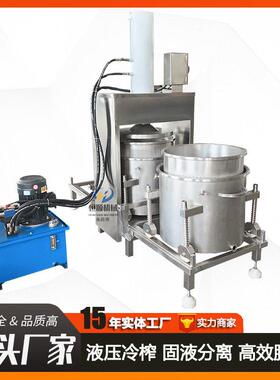 双桶轮换腌制果脯脱水压榨机天然水蜜桃汁饮料大型榨汁机