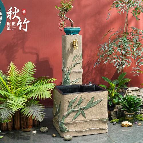户外洗手盆室外别墅庭院洗手池落地立柱盆花园阳台拖把浇花水池