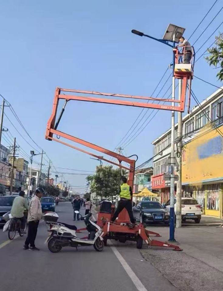 1月14日盐城14米柴油机升降机一台功能正常网络拍卖公告