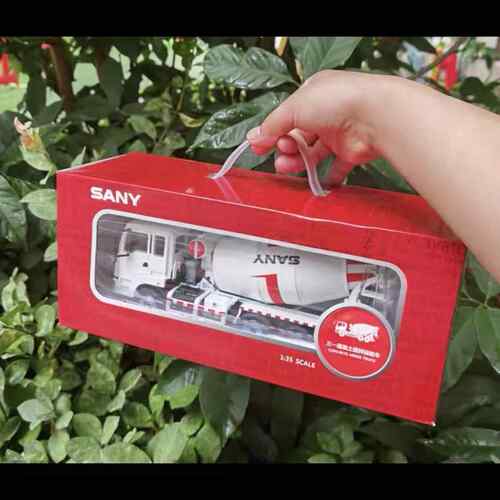 正品厂1:35 SANY 原三一混凝土搅拌车 水泥罐车 搅拌 机 汽车模型
