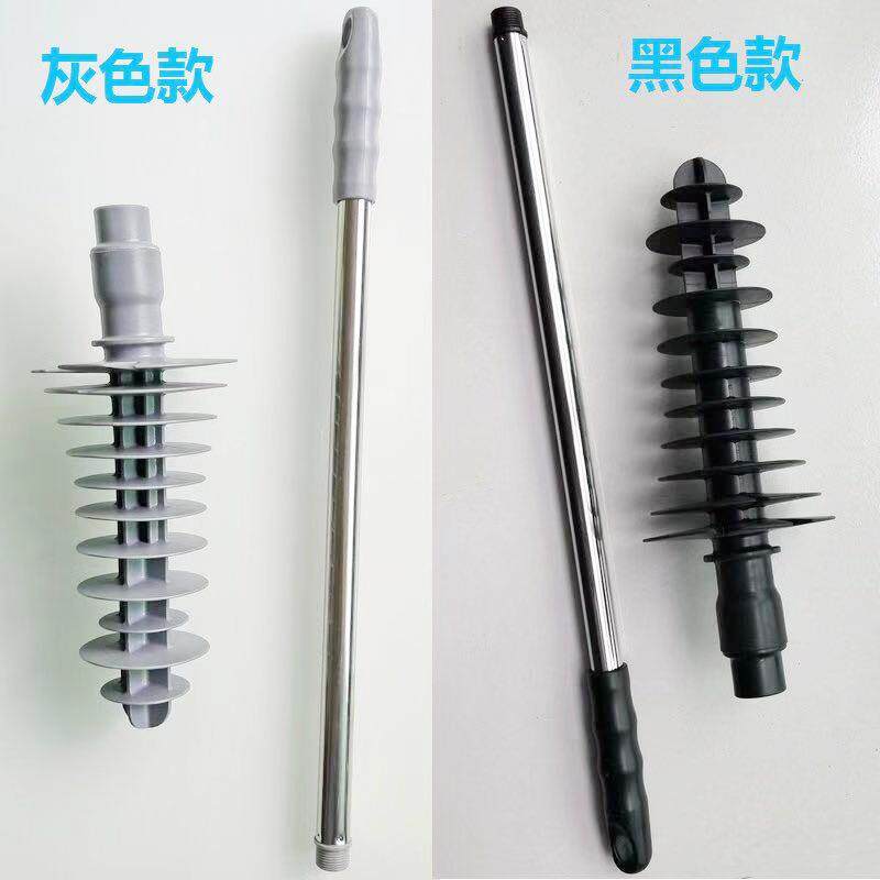 新款直销家用马桶疏通器通厕所厨房下水管道堵塞器活塞式手动式疏