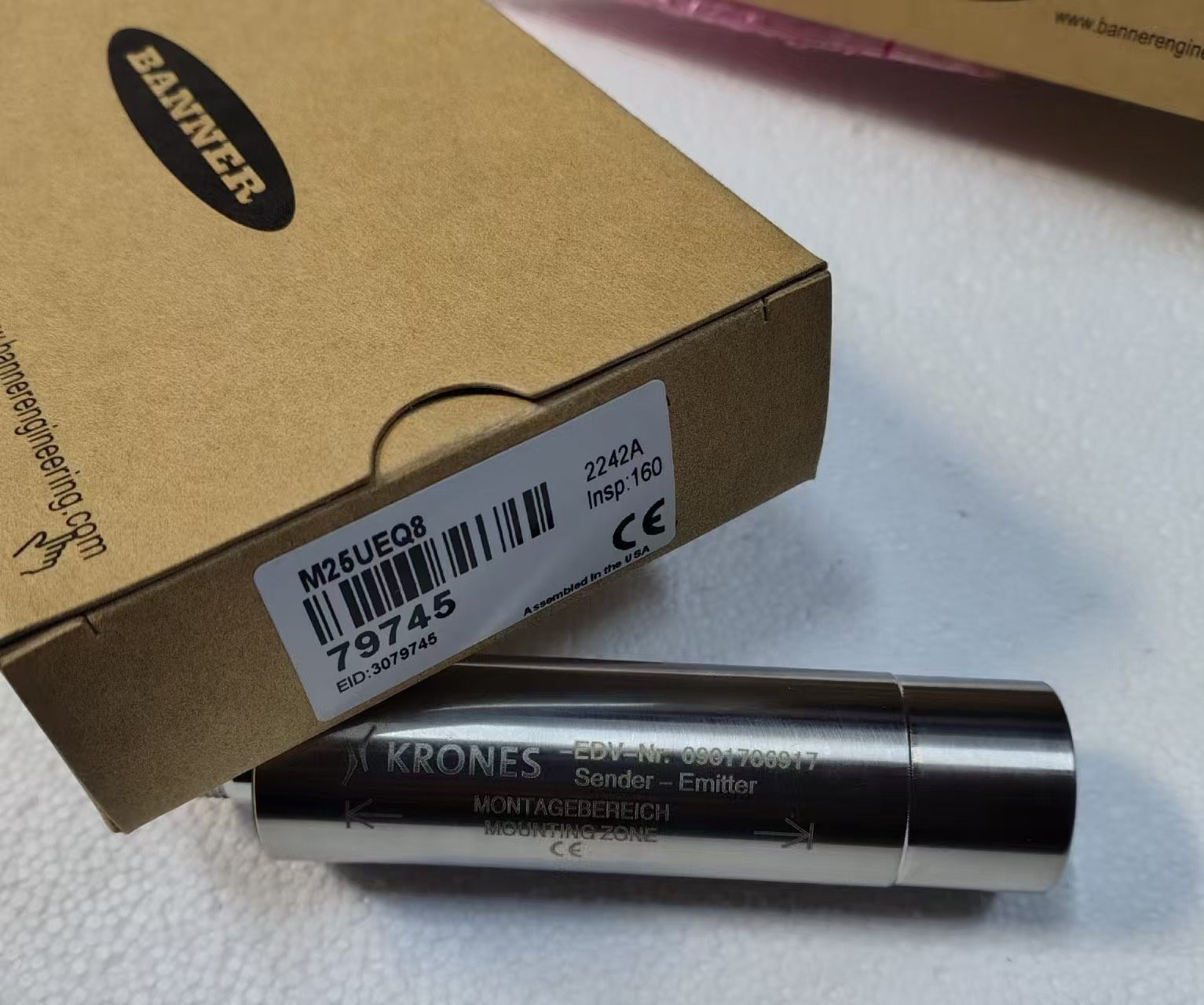 邦纳 型号 QS18VP6AF300  订货号11394 现