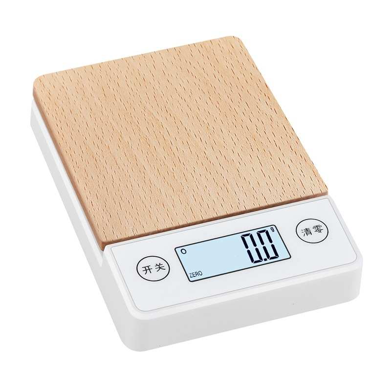 榉木珠宝称重电子秤茶道用电子秤礼品商务茶则六君子功夫茶荷文玩