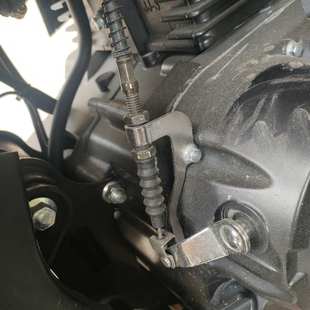 加粗N19大蟒蛇 双缸350/400CC离合线 国四电喷单缸宗申隆鑫油门线