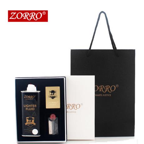 高档纯佐罗zorro煤油打机火铜精雕防冰风创意与火雕刻个性火机送图片