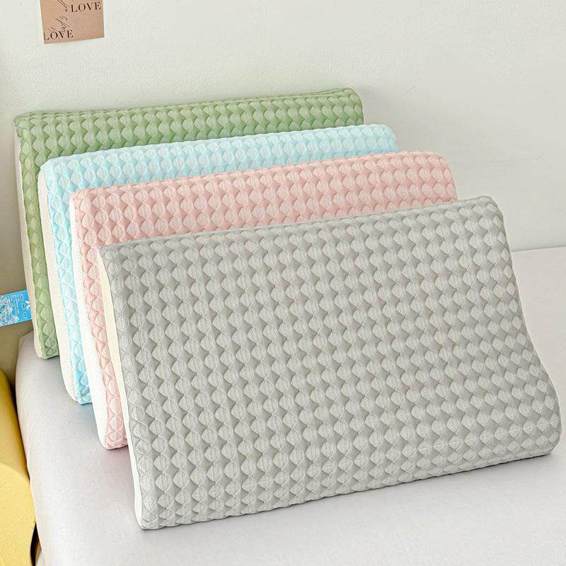 夏季凉感冰丝乳胶枕套40x60一只装家用枕头套30x50单个枕芯内胆套