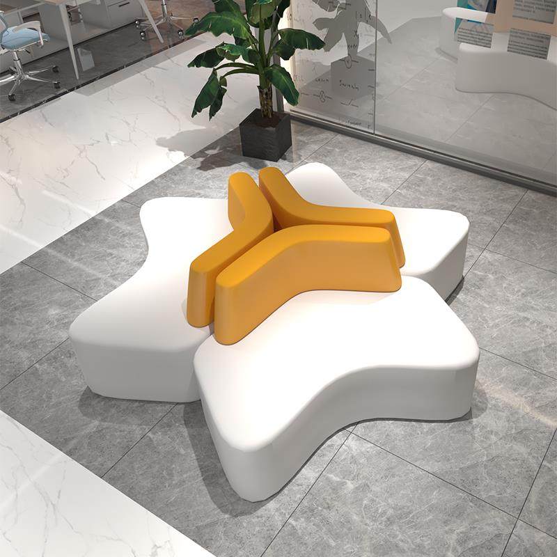 简约现代创意培训机构办公室营业大厅中岛等候休息区沙发茶几组合,商业/办公家具,沙发,淘宝优惠券,粉丝福利购,淘宝优惠卷