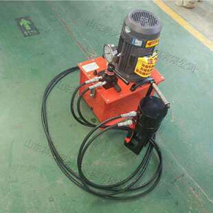 立式钢筋套筒挤压机便捷式钢筋冷挤压机建筑带肋钢筋套连接机