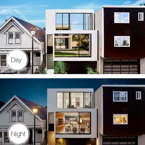 One Way Solar Reflective Mirror Insulation Window Film Tint
