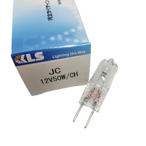 现货原装日本KLS卤素灯泡JC 12V50W/CH G6.35 2000小时生化仪光源