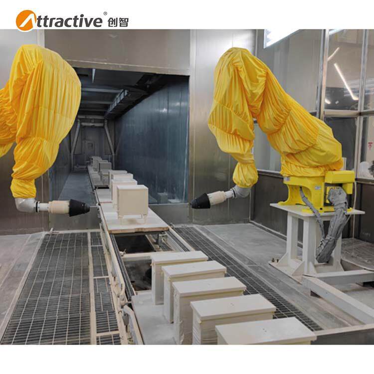 【广东创智】吉他乐器uv喷漆流水线 钢琴往复机自动喷涂生产线