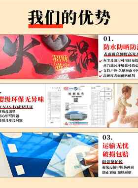 自粘型6S管标识牌5语S车间标激7S理标贴宣传WEC看板励志文化墙质