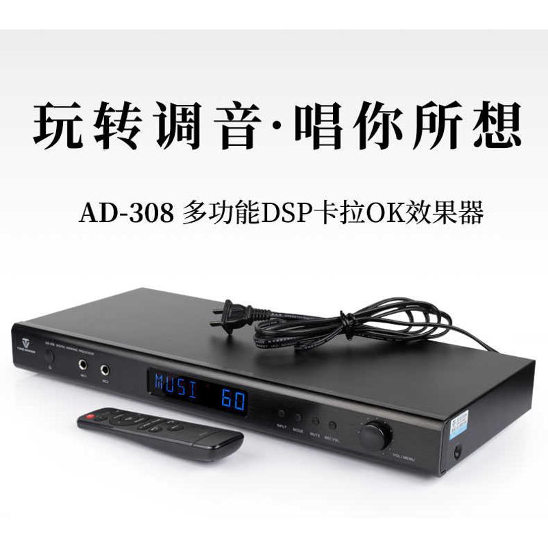 Winner/天逸AD-308专业卡拉ok混响器ktv混响器家用数字前级效果器