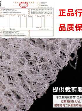 山树透明生化毡螺旋藤棉鱼池过滤生化毯锦鲤鱼观赏鱼过滤材料净水