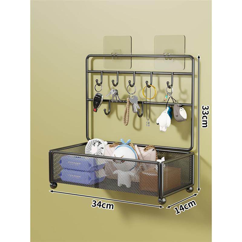 玄关钥匙收纳装饰盒摆件入户门口鞋柜上置物架桌面挂墙整理的神器,收纳整理,书桌收纳置物架,淘宝优惠券,粉丝福利购,淘宝优惠卷