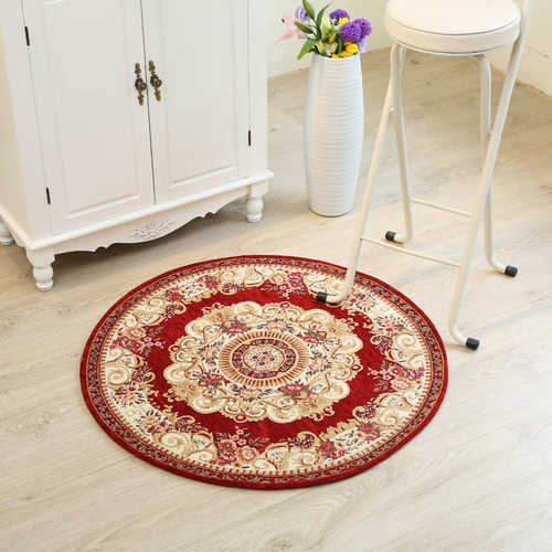 件垫批发起 地 供应风格热卖防滑1超值地毯批圆形椅 电脑田园