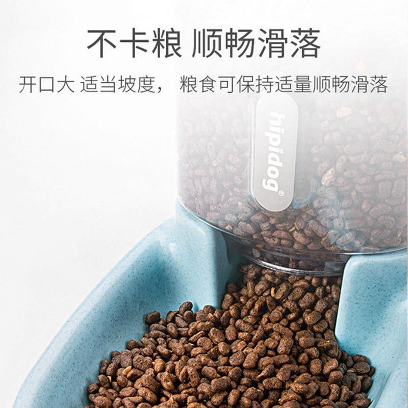 新款直销新款狗狗自动喂食器宠物碗猫咪饮水器狗碗猫盆喂水喂食组