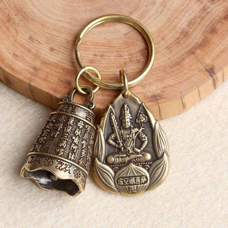 狗狗铃铛小型犬超响纯黄铜响声大泰迪金毛中挂件宠物猫咪铃铛项圈