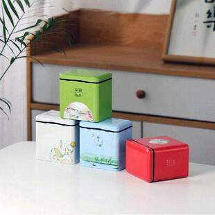 Tea Tin Canisters Tea Jar Storage Box Small Coffee Tea