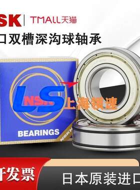 日本NSK NTN轴承防滑防蠕变AC-6005Z EC6005Z双卡环止动槽带O型圈