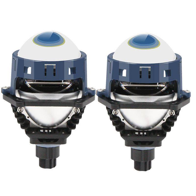 2024年新款汽车LED灯PL3双光透镜60W通用高亮聚光3.0寸无损透镜