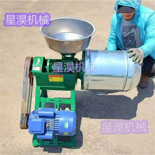 278型小麦玉米磨面机黄豆绿豆打粉机杂粮锥型锥式磨粉机面粉机