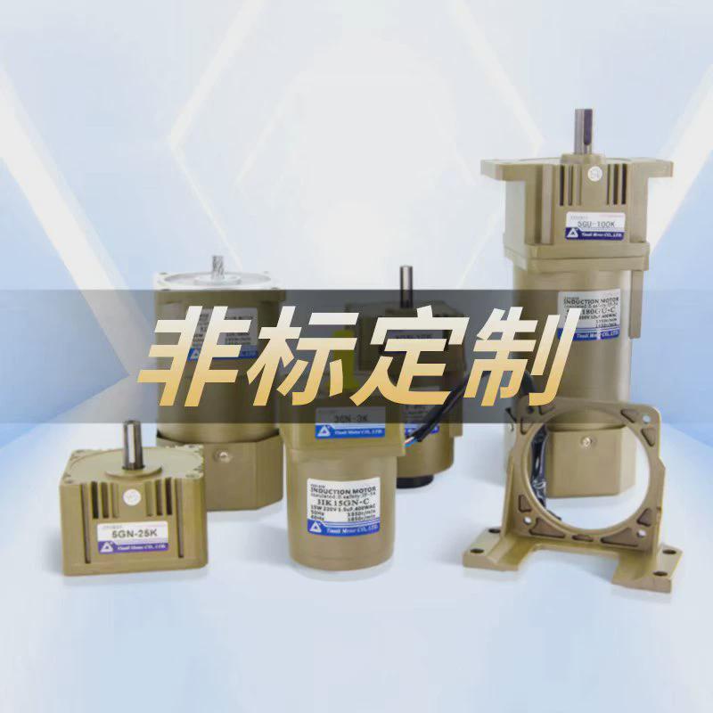 TVT炒茶专用电机调速电机单相220V三相380V减速电机马达现货