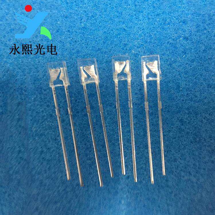 234红普绿双色led灯珠发光二极管 234无极性两脚红绿灯珠
