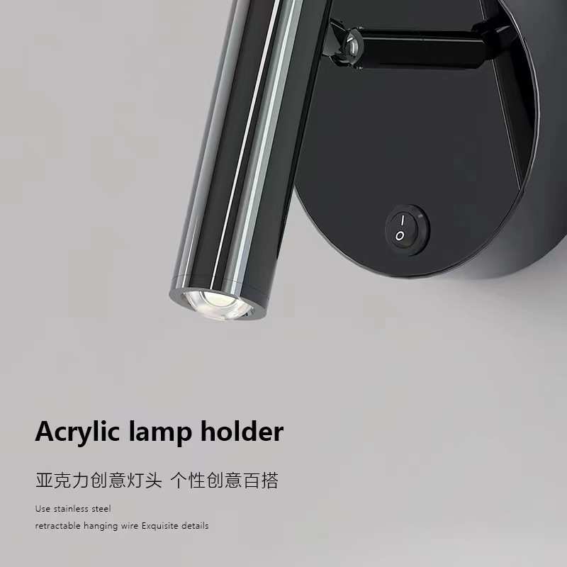 创意led壁灯北欧床头灯简约现代客厅室内走廊过道背景墙灯具