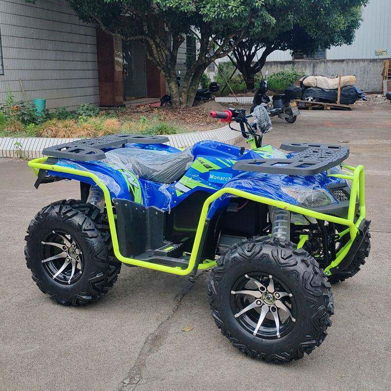 电动四轮沙滩摩托车新能源大公牛山地越野车景区竞技漂移沙滩车