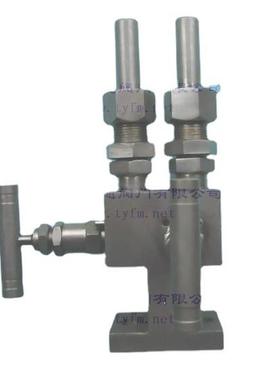 二阀组M274W-160P双卡套φ10接口,出口端为NPT1/2