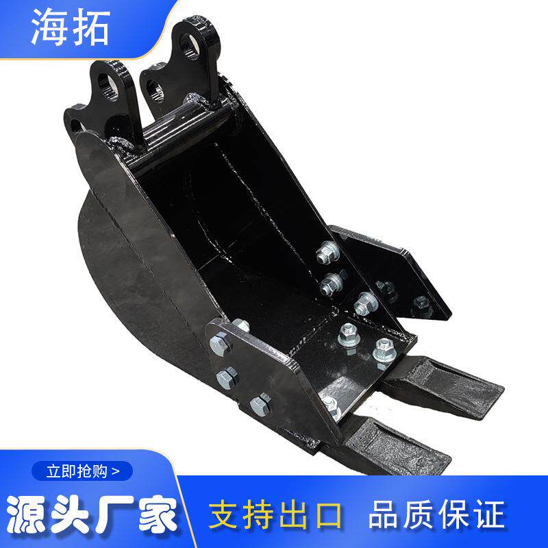 小型挖掘机多功能配件属具 出口欧美窄斗液压拇指夹耙子破碎锤