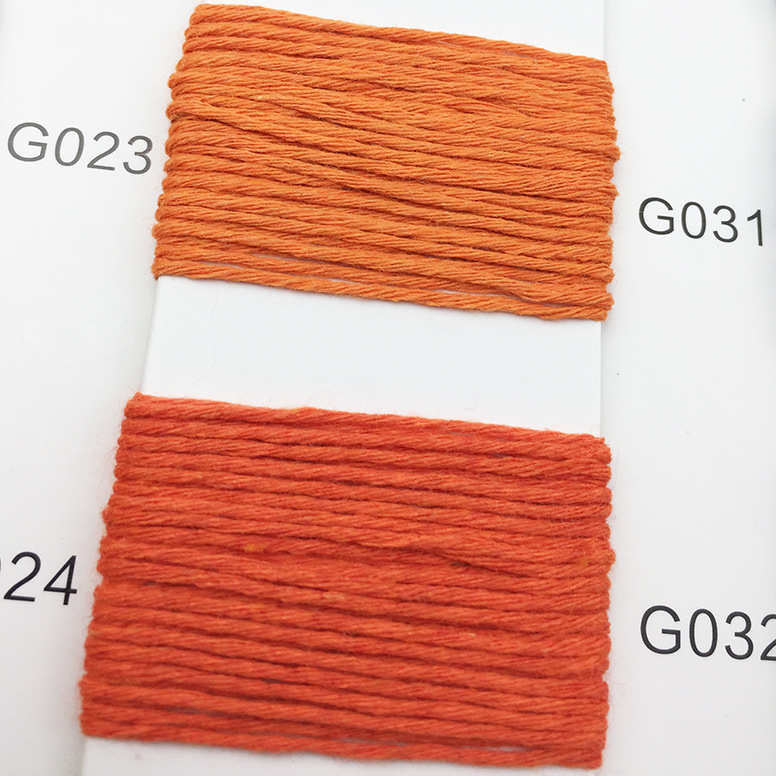 5.6支多股棉涤纱30%精梳棉70%再生涤纶多股高捻涤棉纱线立体棉线