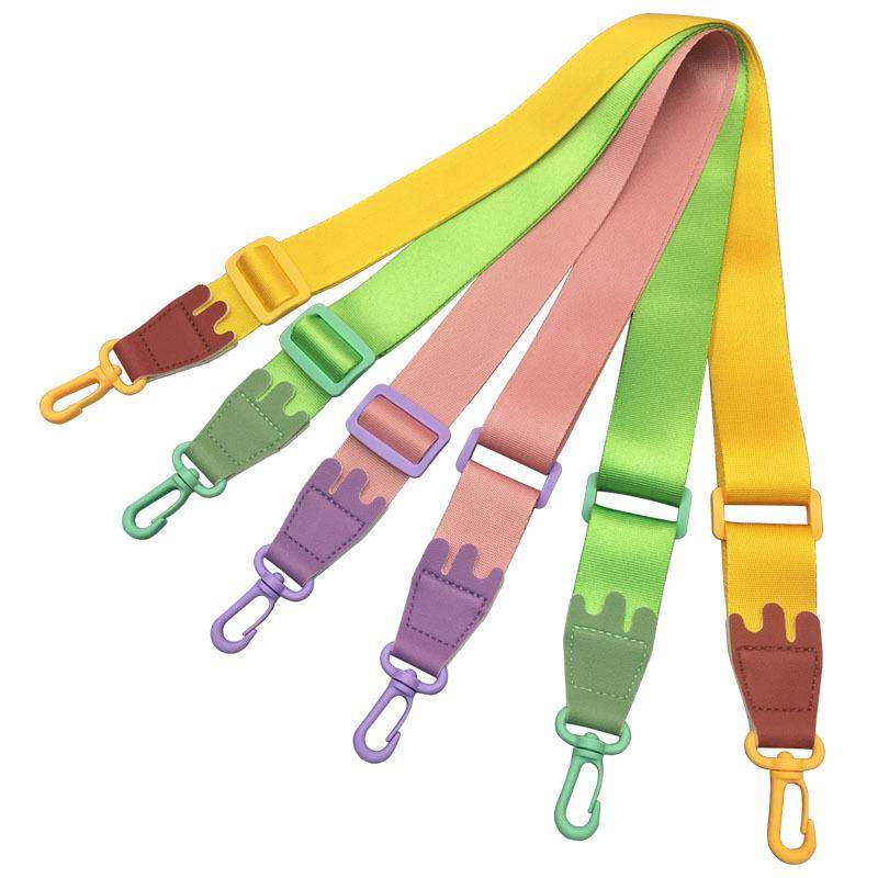 工厂雪糕杯尼龙肩带保温杯挂绳带子儿童水杯水壶斜跨肩带