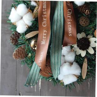 Christmas door decorations圣诞花环门挂圣诞节装 饰品 wreath