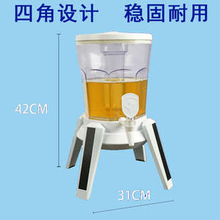 酒炮网红可乐桶带龙头扎啤桶酒吧商用发光充电可乐桶容器