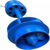 家三相轴4kw流式 水力厂发电电机4000wZL水轮发机