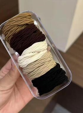 橡皮筋扎头发加宽大肠弹力发饰