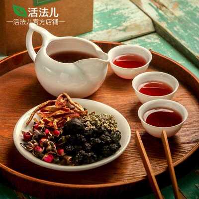 新疆包邮 乌梅瑰荷茶 玫瑰薄荷橘皮乌梅桑葚袋泡茶包养茶生