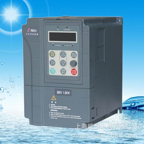 变频器三相电机4塑壳0.75KW调1.KW//2.2KW/可220V简易调5速器