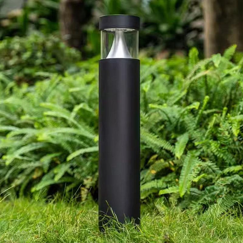 LED草坪灯户外现代简约反光杯铝材草坪灯0.6米0.8米庭院景观的灯